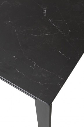 Стол CORNER 120 MATT BLACK MARBLE SOLID CERAMIC / BLACK, ®DISAUR в Пойковском - poikovskii.mebel24.online | фото 5
