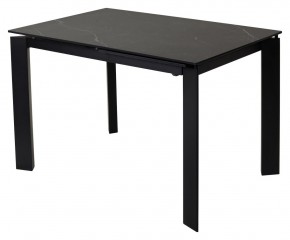 Стол CORNER 120 MATT BLACK MARBLE SOLID CERAMIC / BLACK, ®DISAUR в Пойковском - poikovskii.mebel24.online | фото 8