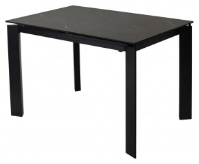 Стол CORNER 120 MATT BLACK MARBLE SOLID CERAMIC / BLACK, ®DISAUR в Пойковском - poikovskii.mebel24.online | фото 9