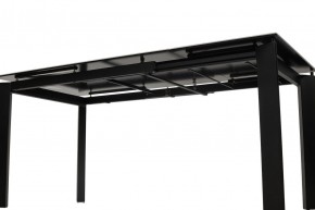 Стол CORNER 120 MATTE STATUARIO Белый мрамор матовый керамика, стекло/ черный каркас, ®DISAUR в Пойковском - poikovskii.mebel24.online | фото 9