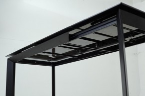 Стол CREMONA 140 KL-99 Белый мрамор матовый, итальянская керамика / черный каркас, ®DISAUR в Пойковском - poikovskii.mebel24.online | фото 13