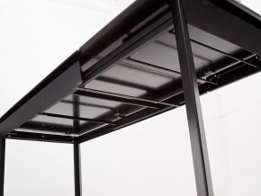 Стол CREMONA 140 MATTE STATUARIO Белый мрамор матовый, керамика/ черный каркас, ®DISAUR в Пойковском - poikovskii.mebel24.online | фото 7