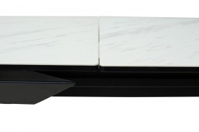Стол CREMONA 180 KL-99 Белый мрамор матовый, итальянская керамика / черный каркас, ®DISAUR в Пойковском - poikovskii.mebel24.online | фото 12