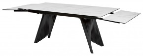 Стол IVAR 200 MARBLES KL-99 Белый мрамор, итальянская керамика, ®DISAUR в Пойковском - poikovskii.mebel24.online | фото 5