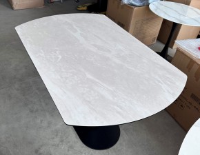 Стол KAI 140 TL-109 поворотная система раскладки, испанская керамика / Темно-серый / Черный, ®DISAUR в Пойковском - poikovskii.mebel24.online | фото 7