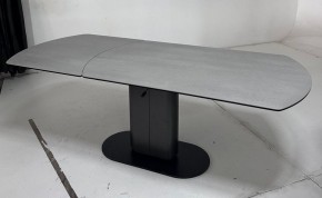 Стол KAI 140 TL-58 поворотная система раскладки, испанская керамика / Темно-серый / Черный, ®DISAUR в Пойковском - poikovskii.mebel24.online | фото 4