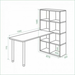 Стол компьютерный Bartolo в Пойковском - poikovskii.mebel24.online | фото 2