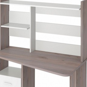 Стол компьютерный Домино Лайт СКЛ-Трап120+НКЛ-120 в Пойковском - poikovskii.mebel24.online | фото 3