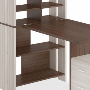 Стол компьютерный Домино Лайт СТЛ-ОВХ+С100Прям в Пойковском - poikovskii.mebel24.online | фото 3