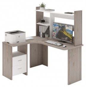 Стол компьютерный Домино Lite СКЛ-Угл130+НКЛ-130 в Пойковском - poikovskii.mebel24.online | фото 2
