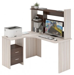 Стол компьютерный Домино Lite СКЛ-Угл130+НКЛ-130 в Пойковском - poikovskii.mebel24.online | фото 2