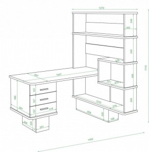 Стол компьютерный Домино СР-520 в Пойковском - poikovskii.mebel24.online | фото 2