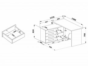 Стол компьютерный КСТ-109Л в Пойковском - poikovskii.mebel24.online | фото 4