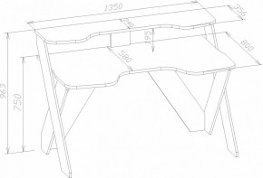 Стол компьютерный КСТ-118 в Пойковском - poikovskii.mebel24.online | фото 3