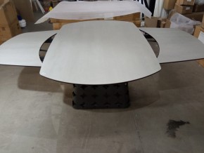 Стол LORENS 150 TL-58 поворотная система раскладки, испанская керамика / Темно-серый, ®DISAUR в Пойковском - poikovskii.mebel24.online | фото 2