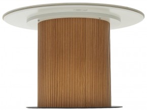Стол MESA D120 цвет БЕЛЫЙ МРАМОР M326 / Каркас OAK, ®DISAUR в Пойковском - poikovskii.mebel24.online | фото 8
