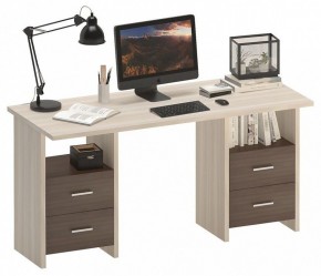 Стол письменный Домино Lite СКЛ-Прям150+2ТЯЛ в Пойковском - poikovskii.mebel24.online | фото 2