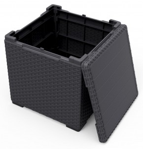 Стол с функцией хранения Виго (Vigo storage box) графит в Пойковском - poikovskii.mebel24.online | фото 3