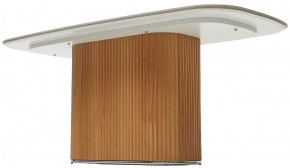 Стол TAMPA 180 цвет БЕЛЫЙ МРАМОР M326, керамика / Каркас OAK, ®DISAUR в Пойковском - poikovskii.mebel24.online | фото 8