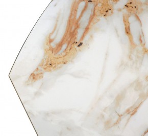 Стол TERAMO 135 GLOSS GRAND JADE SOLID CERAMIC, керамика, поворотн.механизм / Черный каркас, ®DISAUR в Пойковском - poikovskii.mebel24.online | фото 13