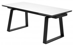 Стол VASTO 180 MARBLES KL-99 Белый мрамор матовый, итальянская керамика/ черный каркас, ®DISAUR в Пойковском - poikovskii.mebel24.online | фото 4