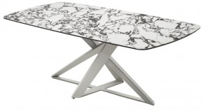Стол VICENZA 220 BULGARI WHITE, керамика / белый, ®DISAUR в Пойковском - poikovskii.mebel24.online | фото 9