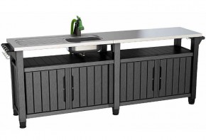 Столик для барбекю 415 Л (Unity Chef 415 L) графит в Пойковском - poikovskii.mebel24.online | фото 3