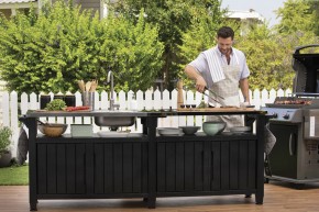 Столик для барбекю 415 Л (Unity Chef 415 L) графит в Пойковском - poikovskii.mebel24.online | фото 4