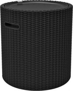Столик-холодильник Кул-Стул (Cool stool) графит в Пойковском - poikovskii.mebel24.online | фото 2
