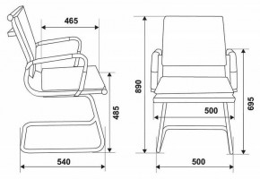 Стул Бюрократ CH-993-LOW-V/M01 в Пойковском - poikovskii.mebel24.online | фото 5