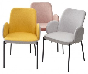 Стул NIKKI VF109 розовый / VF110 брусничный М-City в Пойковском - poikovskii.mebel24.online | фото 2