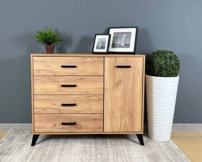СВЕТЛАНА LOFT Комод-тумба  (дуб золотой) в Пойковском - poikovskii.mebel24.online | фото