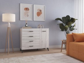 СВЕТЛАНА LOFT Комод-тумба (сосна белая loft) в Пойковском - poikovskii.mebel24.online | фото 3