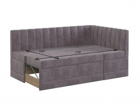 ТОМЕНТО Кухонный уголок со спальным местом (велюр 1 кат) в Пойковском - poikovskii.mebel24.online | фото 3