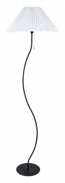 Торшер Arte Lamp Agatha A5069PN-1BK в Пойковском - poikovskii.mebel24.online | фото
