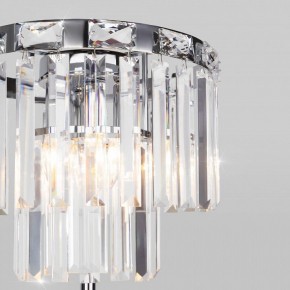 Торшер Eurosvet Elegante 01137/3 хром/прозрачный хрусталь Strotskis в Пойковском - poikovskii.mebel24.online | фото 4