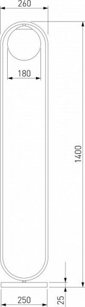 Торшер Eurosvet Ringo 01139/1 хром в Пойковском - poikovskii.mebel24.online | фото 2