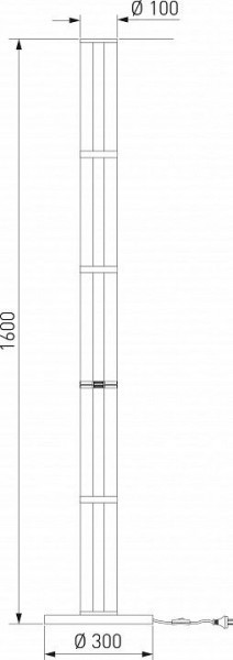 Торшер Eurosvet Stark 80537/1 латунь в Пойковском - poikovskii.mebel24.online | фото 5