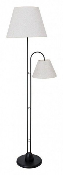 Торшер с подсветкой Arte Lamp Alea A5068PN-2BK в Пойковском - poikovskii.mebel24.online | фото