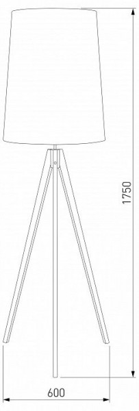 Торшер TK Lighting Walz 5599 Walz в Пойковском - poikovskii.mebel24.online | фото 2