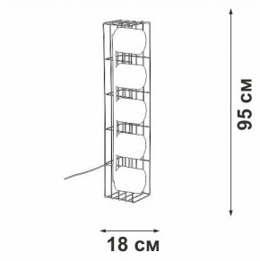 Торшер Vitaluce V3019 V3019-1/5P в Пойковском - poikovskii.mebel24.online | фото 4