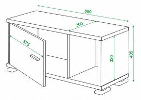 Тумба комбинированная Домино СБ-30/1 в Пойковском - poikovskii.mebel24.online | фото 3