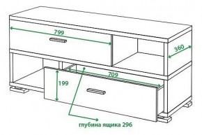 Тумба комбинированная Домино СБ-40/2 в Пойковском - poikovskii.mebel24.online | фото 2