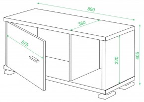 Тумба комбинированная СБ-30/1 в Пойковском - poikovskii.mebel24.online | фото 2