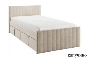 ТВИКС Кровать с ящиками 900 (капучино) в Пойковском - poikovskii.mebel24.online | фото