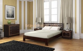 ВЕРОНИКА Кровать из массива 900 в Пойковском - poikovskii.mebel24.online | фото 4