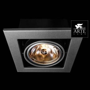 Встраиваемый светильник Arte Lamp Cardani Medio A5930PL-1SI в Пойковском - poikovskii.mebel24.online | фото 2